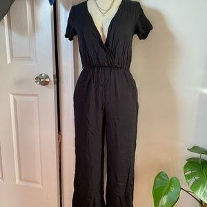 LF Cropped Straight Leg Jumpsuit